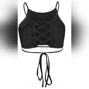 Spaghetti Strap Tank Top Crop/short